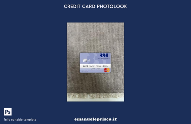 modello frontale photolook mastercard stile Haiti BRH Bank verificato